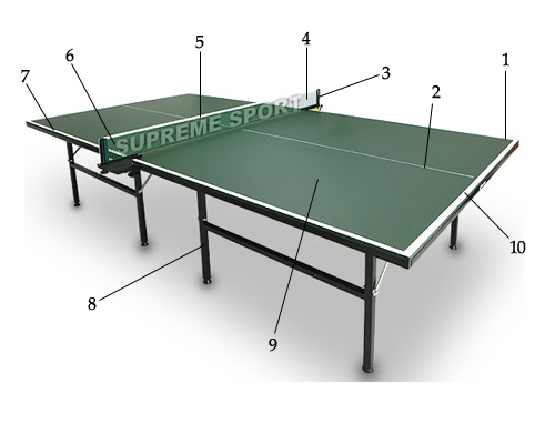 stół tenisowy - tischtennisplatte