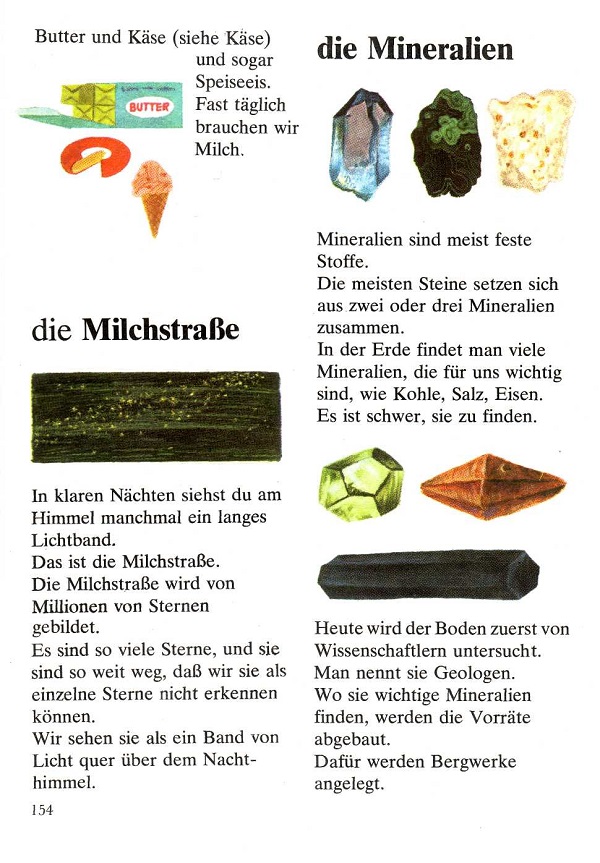 die Mineralien